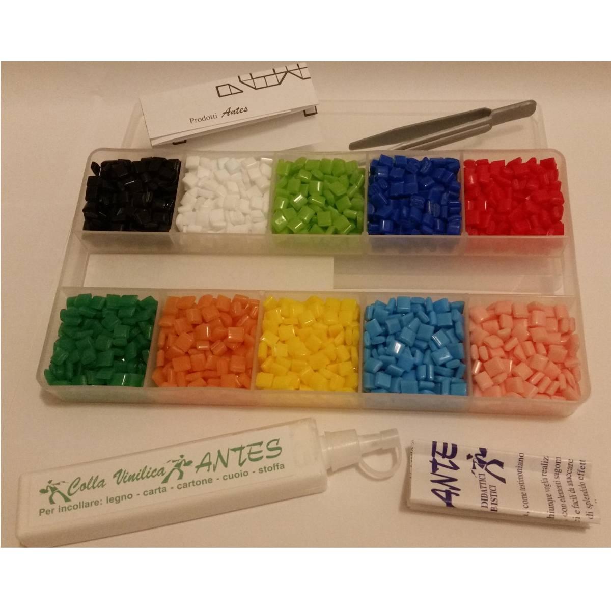 Vetrinetta mosaico jolly 10 colori