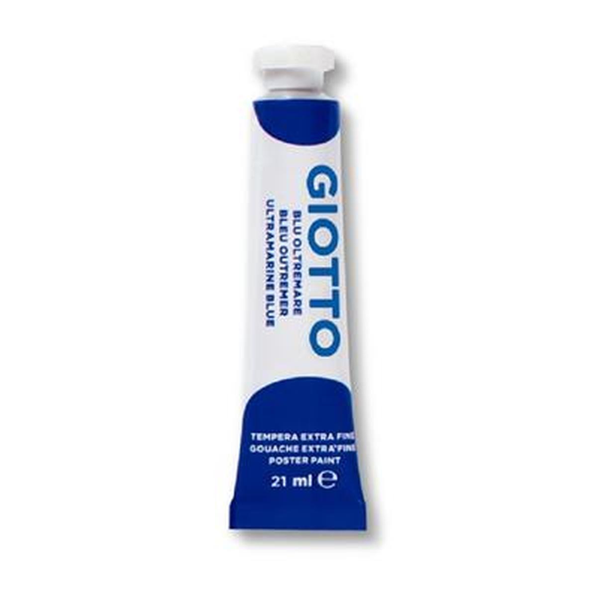 Tempera tubetto 21ml cf.6pz.blu oltremare