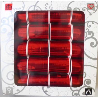 Nastro lux metal 10x10 rosso 20pz