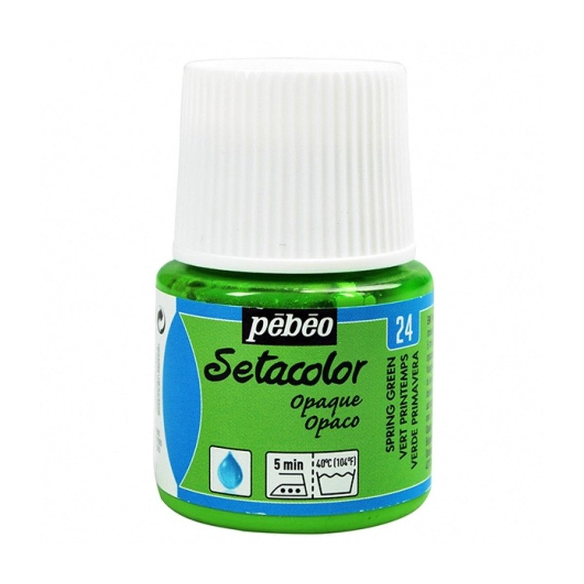 Colori per tessuto set 45ml verde primavera