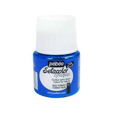 Colori per tessuto set 45ml blu cobalto