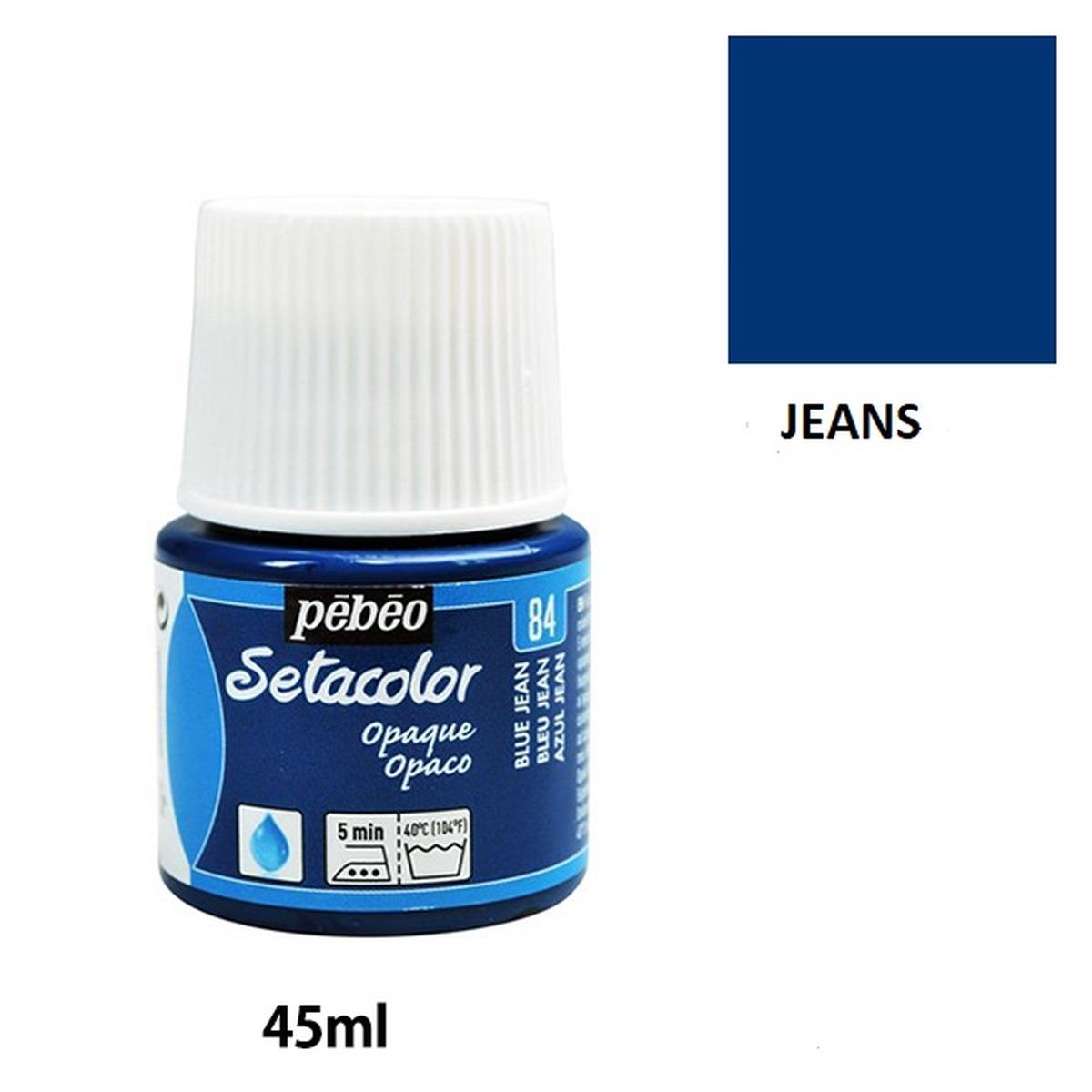 Colori per tessuto set 45ml blu jeans