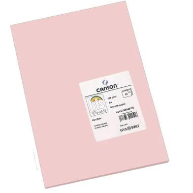 Foglio vivaldi a4 185 gr 50fg rosa fenicottero