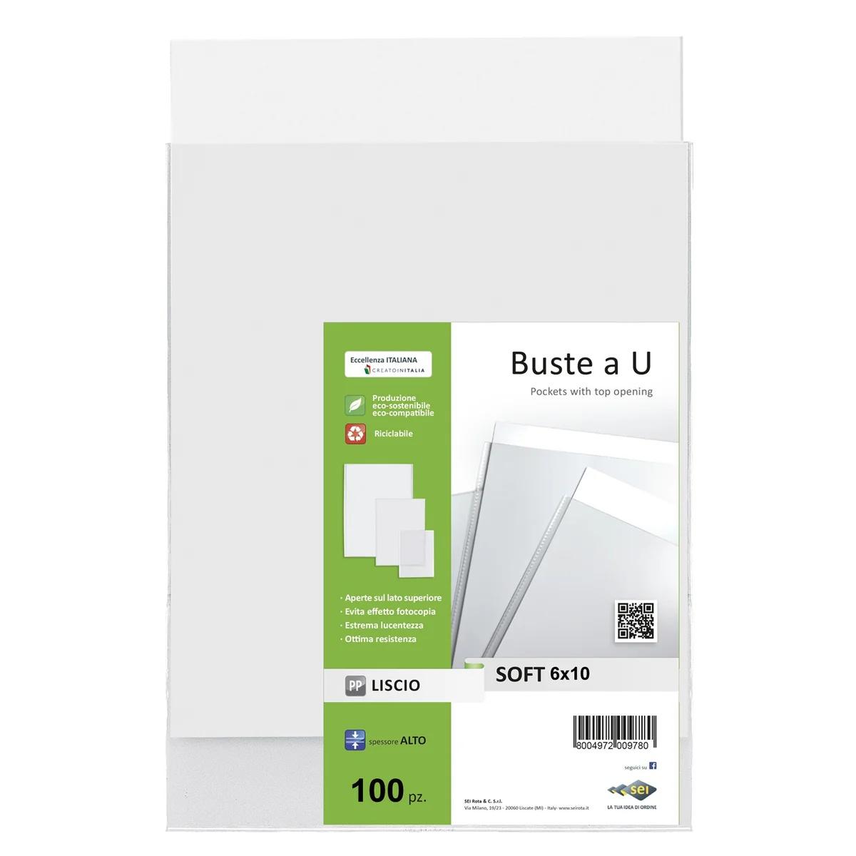 Busta soft 6x10 1,5/10 pz.100
