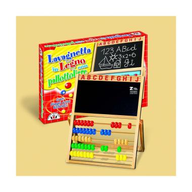 Lavagna piccola c/pallottoliere in scatola