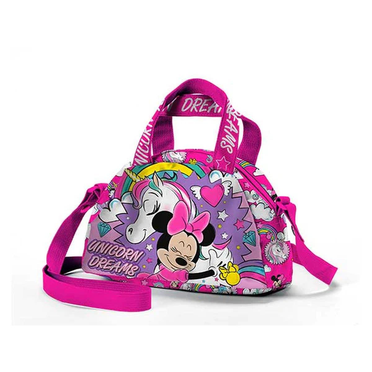 Borsa bowling minnie unicorno