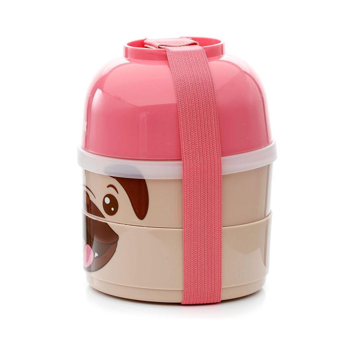 Contenitore per alimenti tondo c/scomparti carlino