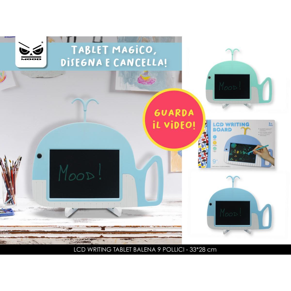 Lcd writing tablet balena 9 pollici