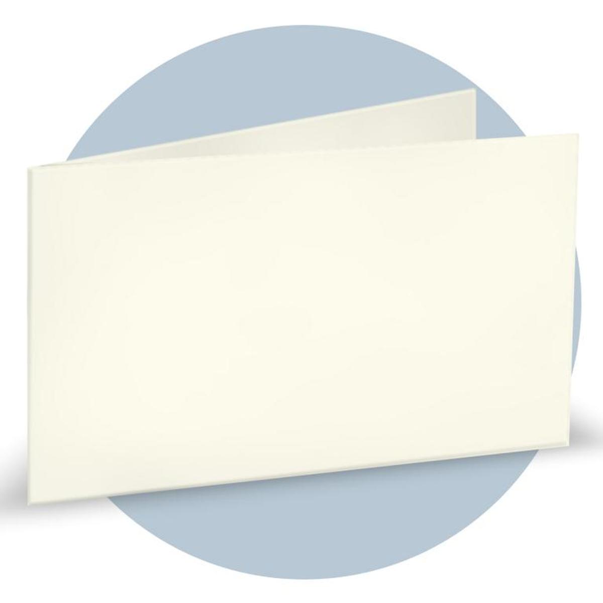 Bigliettini per bomboniere avorio a4 100pz