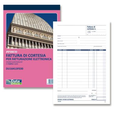Fatture di cortesia 33x3 aut. a5