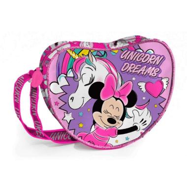 Borsa cuore minnie unicorno