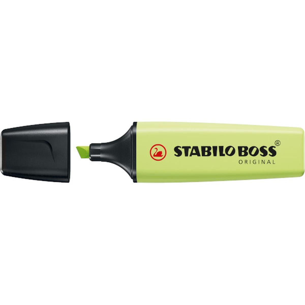 Stabilo boss pastel lime  pz.10