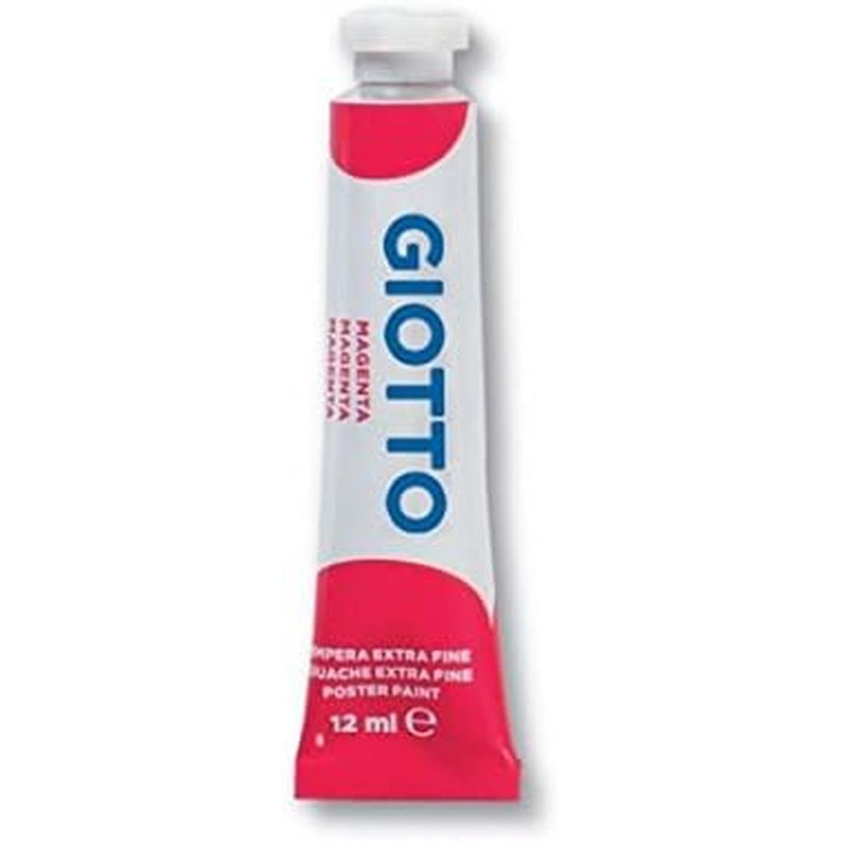 Tempera tubetto 12ml cf.6pz. magenta