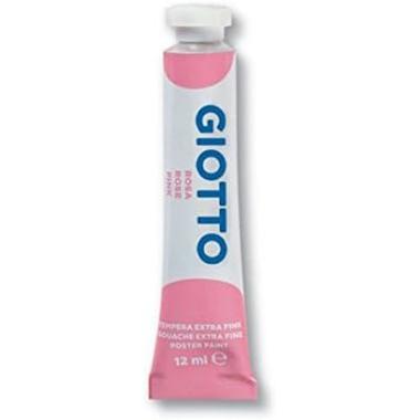 Tempera tubetto 12ml cf.6 pz. rosa