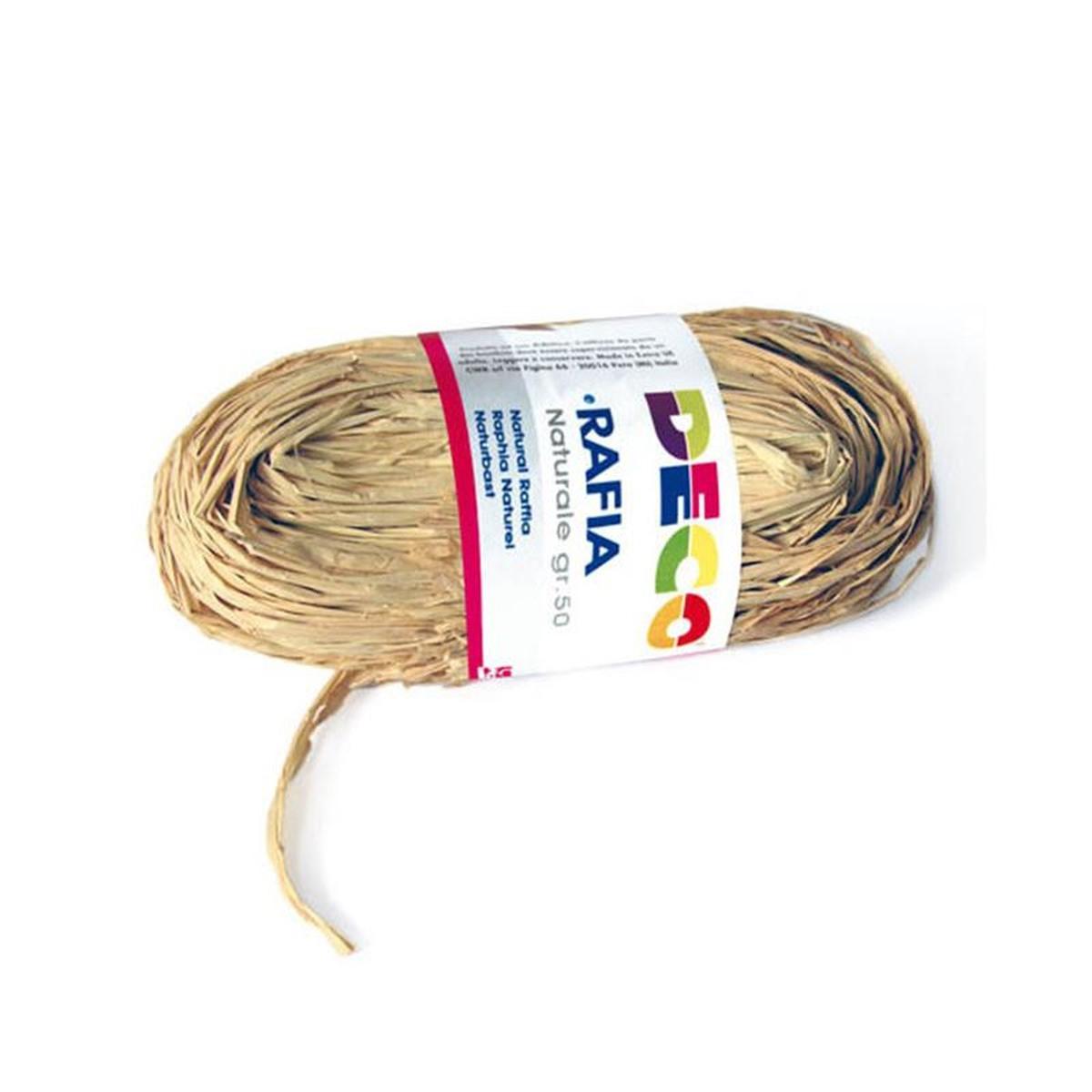 Rafia naturale gr50 vegetale