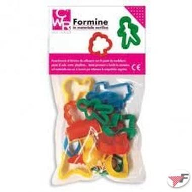 Formine assortite 14pz.+ acc