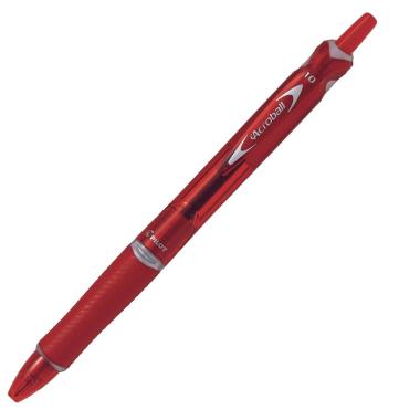 Penna acroball begreen m-rosso pz.10