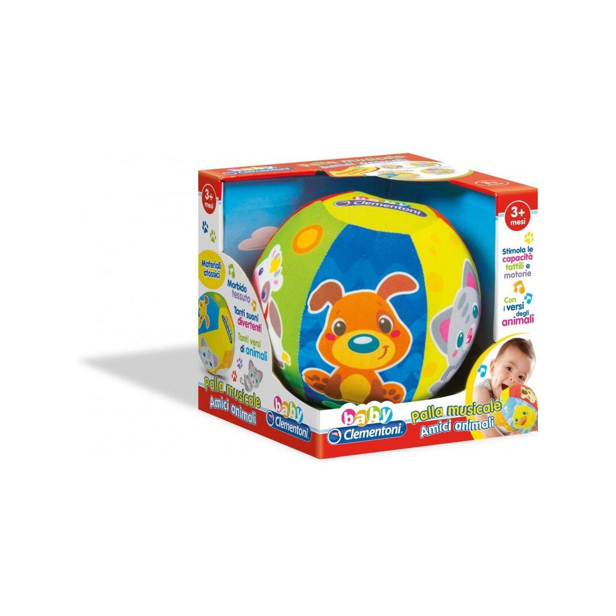 Animal friends musical ball