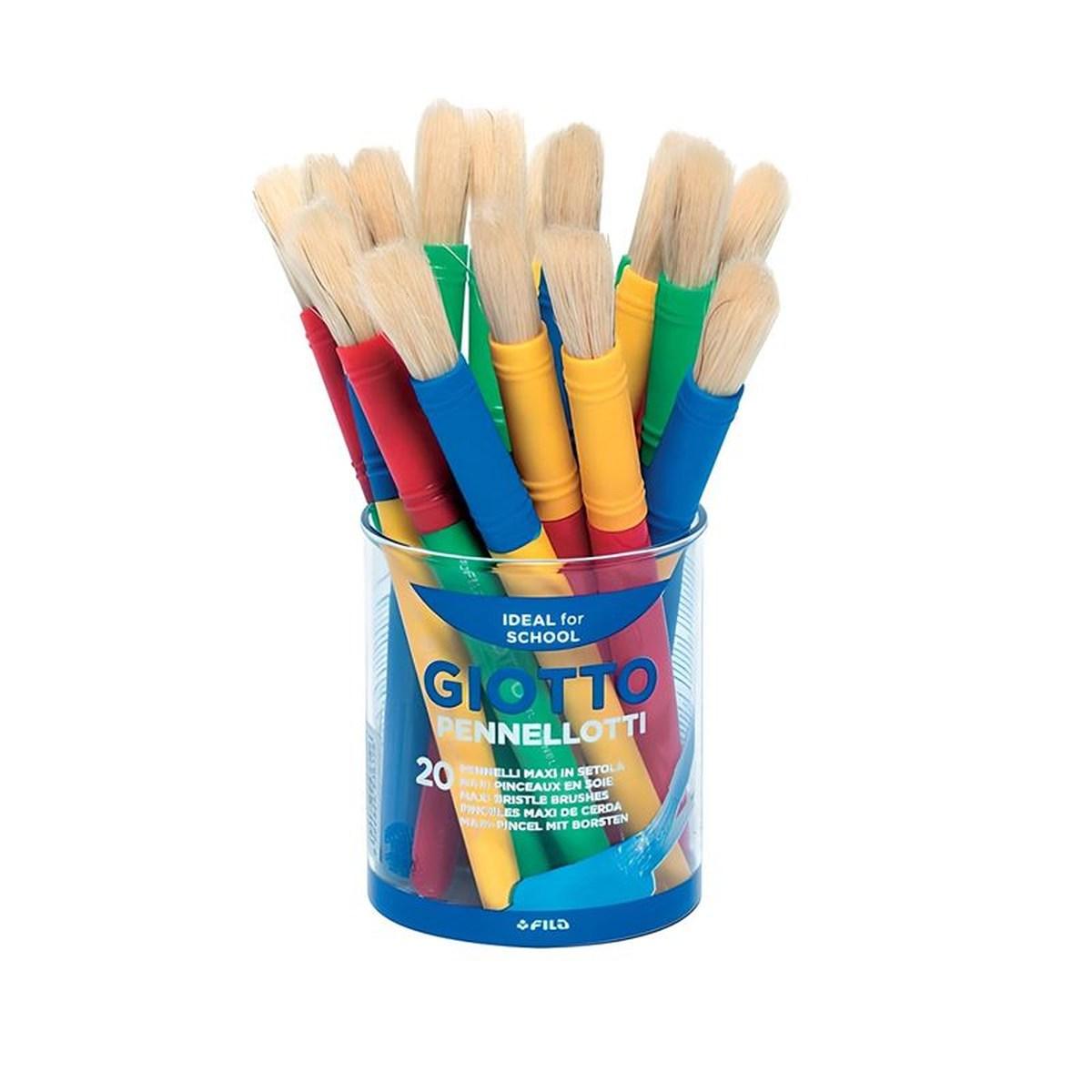 Barattolo 20 pennellotto giotto