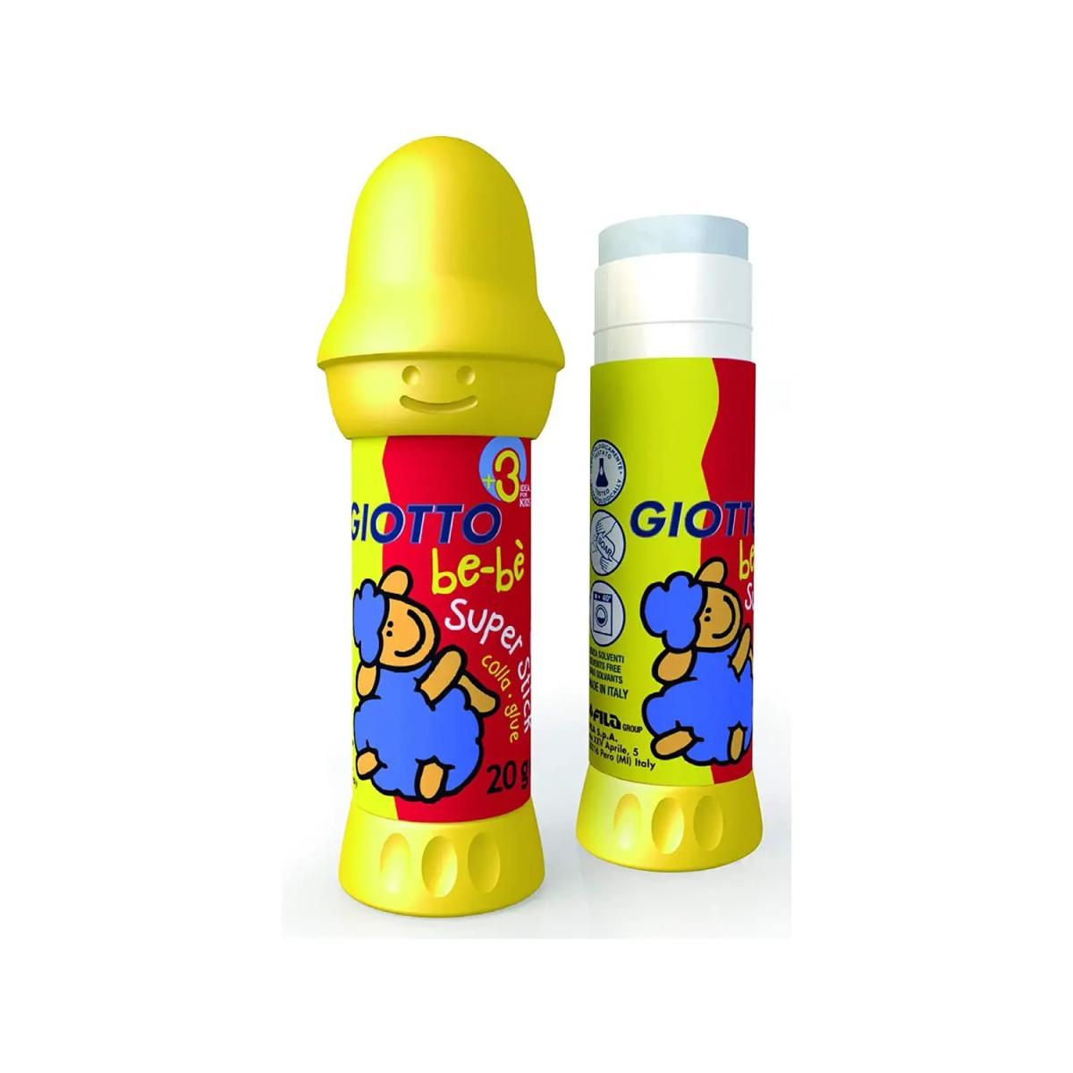 Esp.20 pz colla stick 20gr giotto bebe'