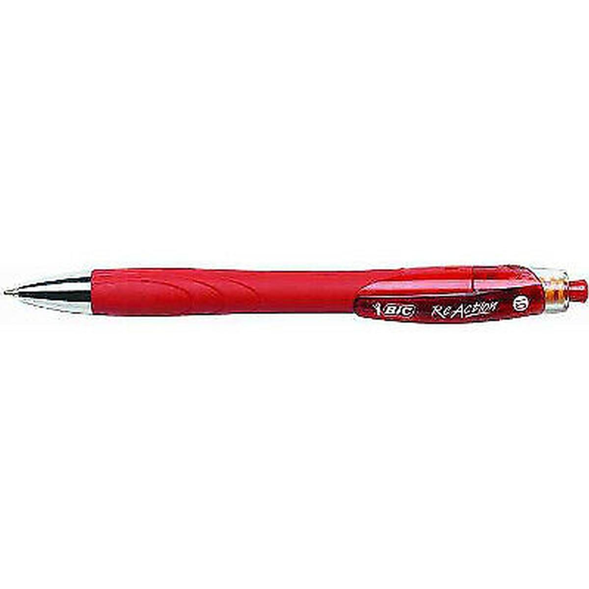 Penna sfera bic reaction cf.12 pz rosso