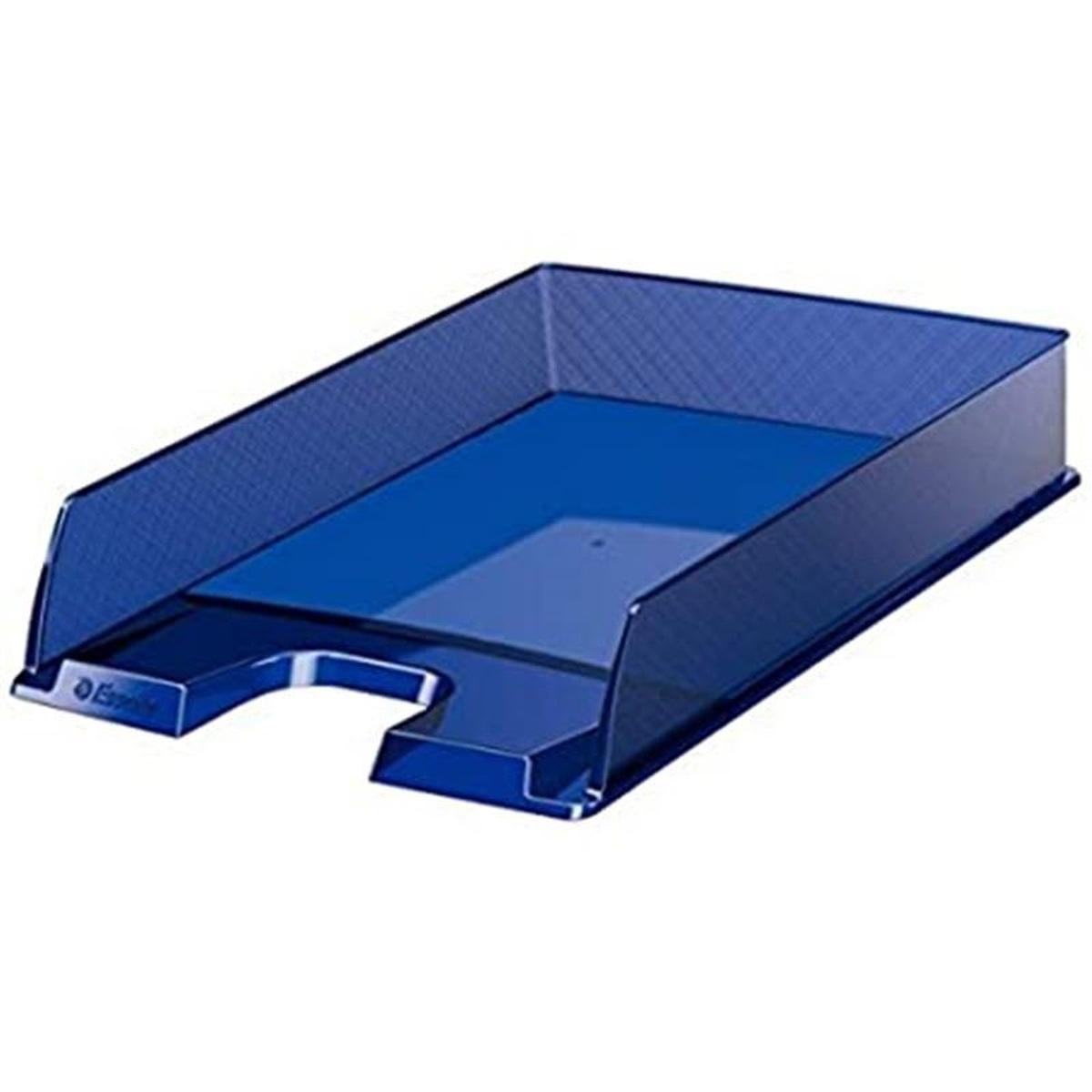 Vaschetta europost trasparente blu