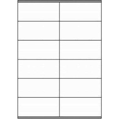 Cf.100 etichette ades. su a4 48.5x25.4 40 etich