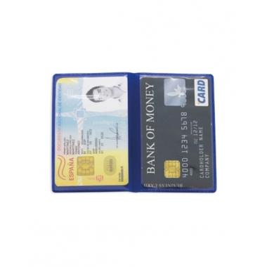 Bicard color portacard in pvc 2 scomparti cf50