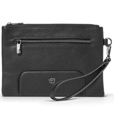 Pochetta da polso gate trender in ecopelle nero