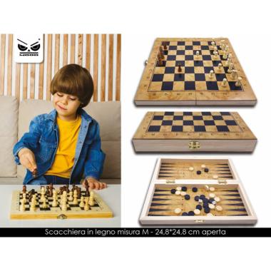 Scacchiera in legno