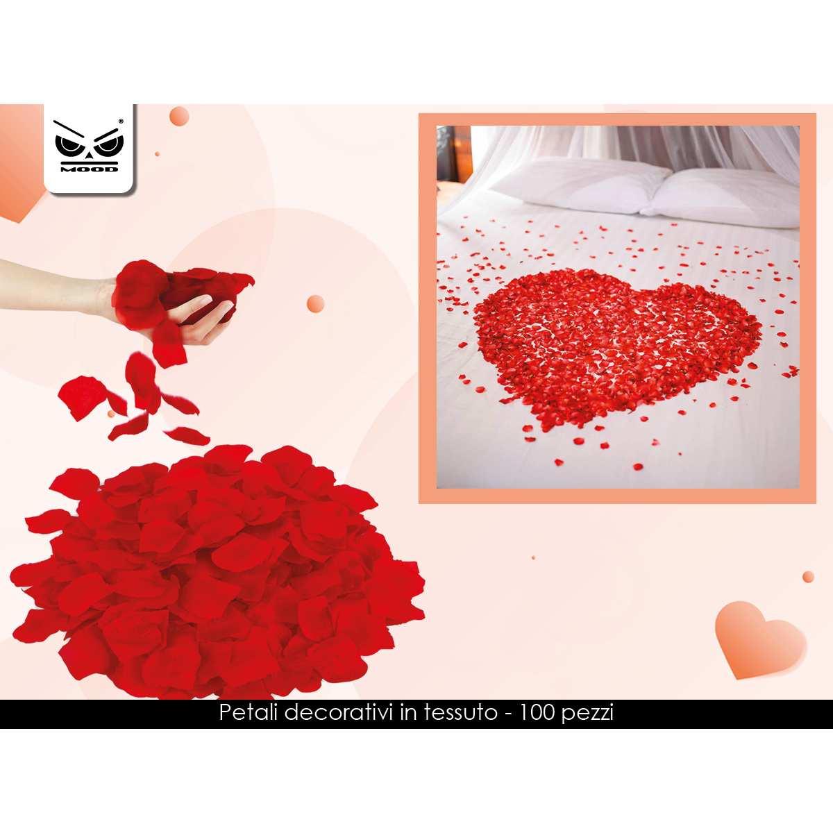 Set 100 petali rossi