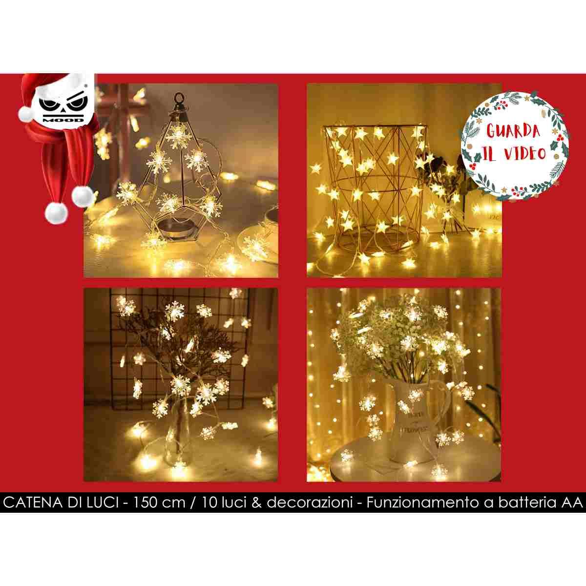 Catena di luci warm white