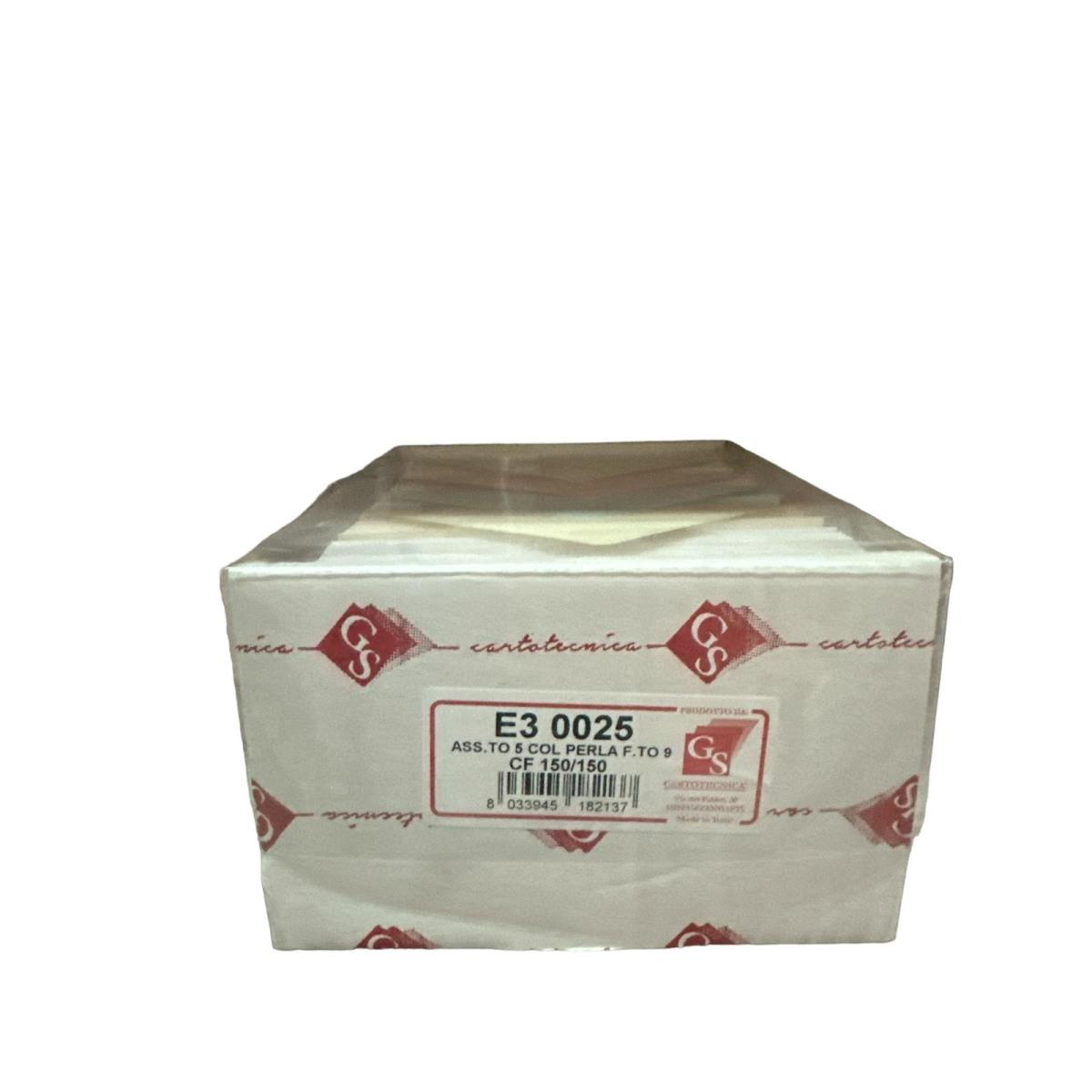 Ass.to 5 colori perla 9x14 150/150