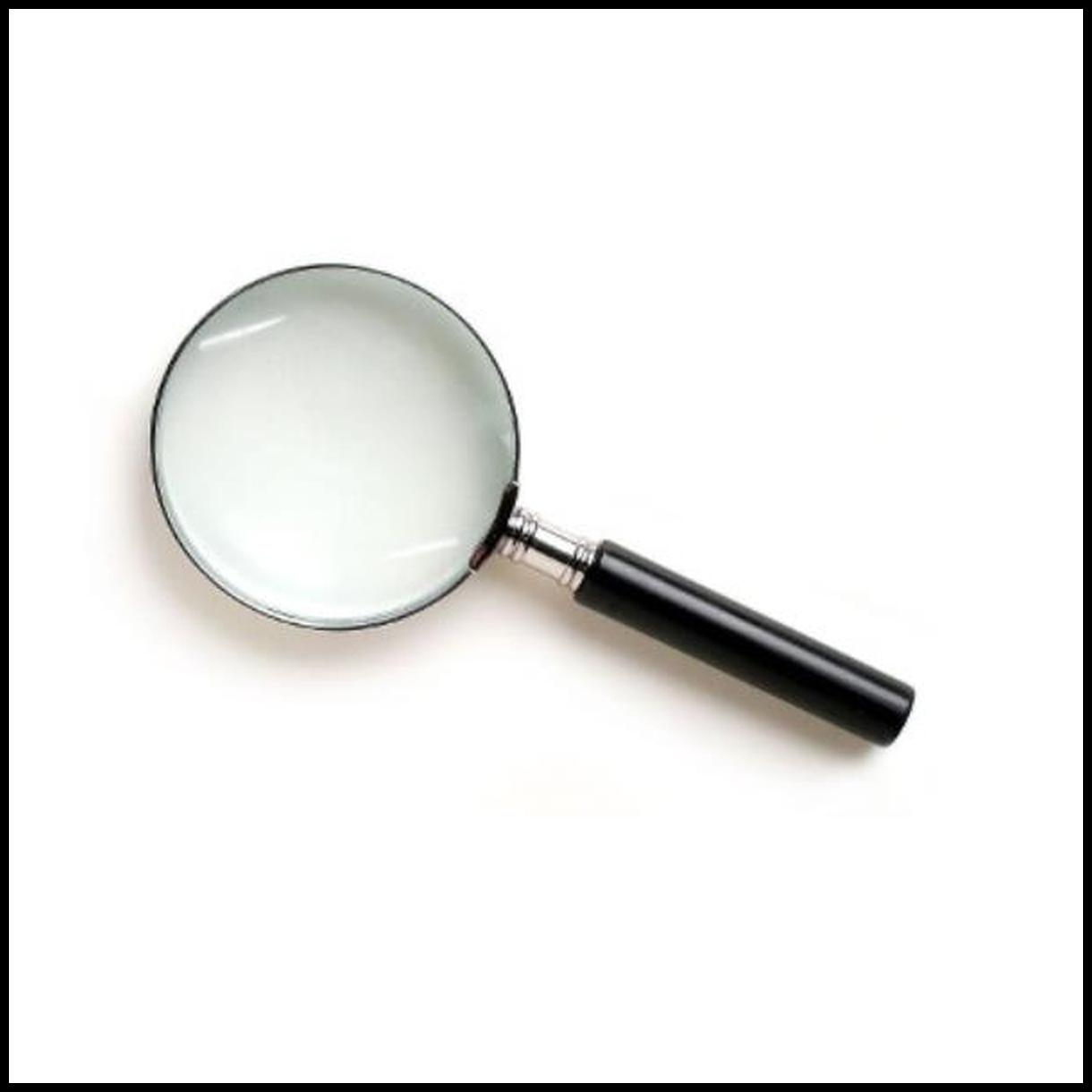 Lente di ingrandimento 7,5 cm.