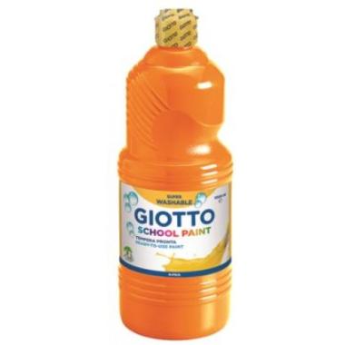 Tempera pronta school paint 1lt arancione