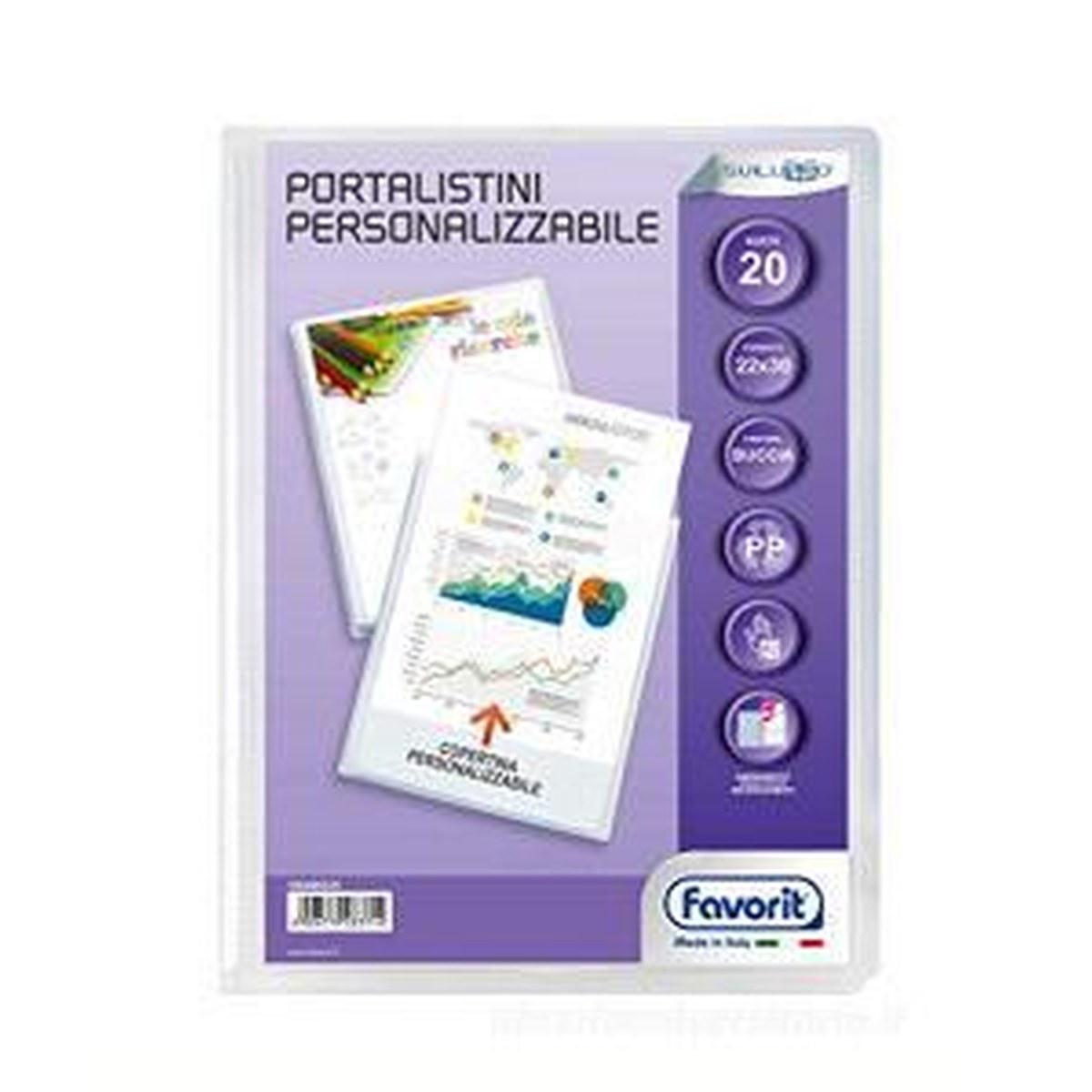 Portalistino per.spn/tn 22x30 fg.20