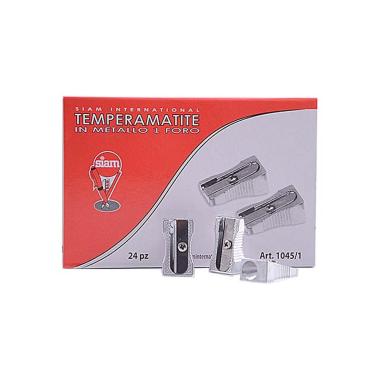 Temperino 1 foro metallo cf24