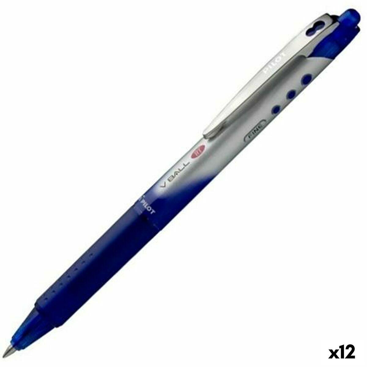 Penna v-ball rt 0,7 cf 12pz. blu