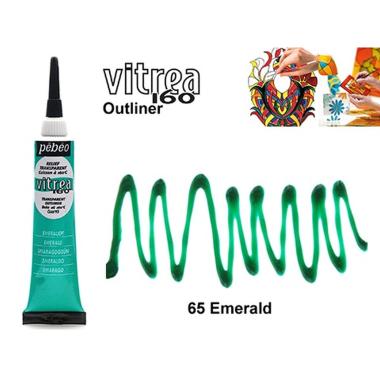 Pasta per contorni vit160 20ml smeraldo