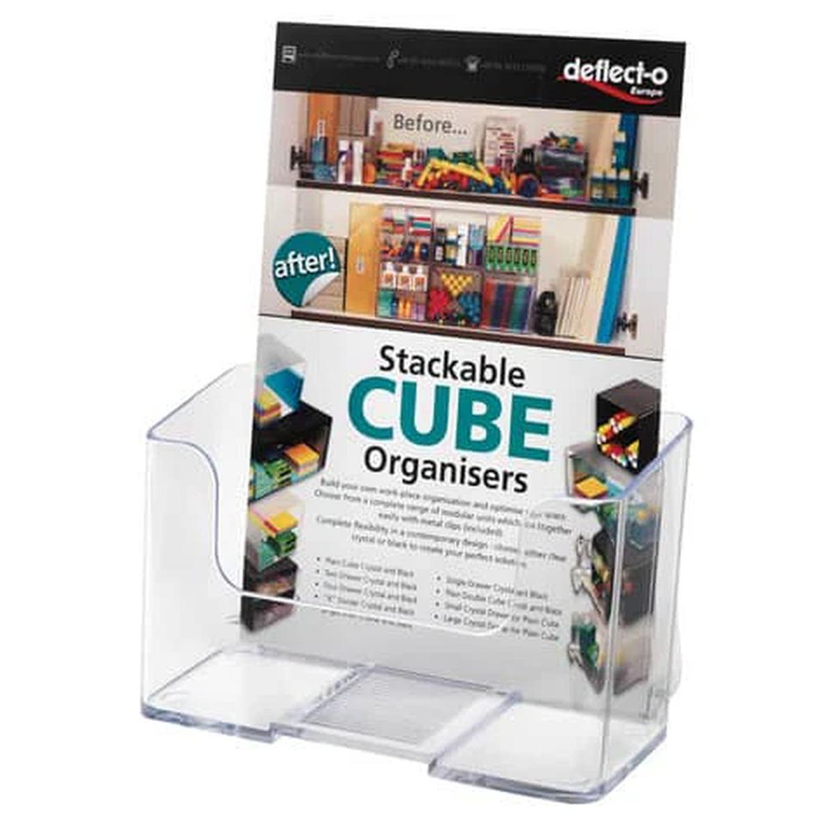 Portadepliant acrilico singolo a5