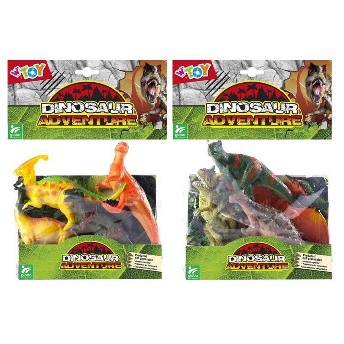 Animali dinosauri 4pz