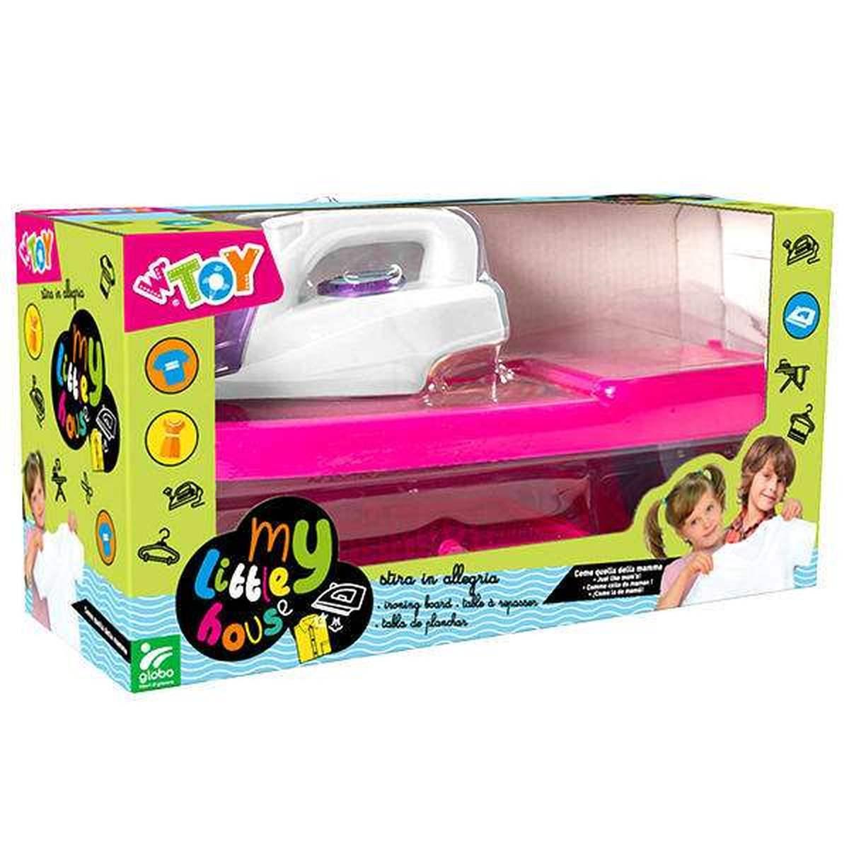 Asse da stiro c ferro e cestino 3 col