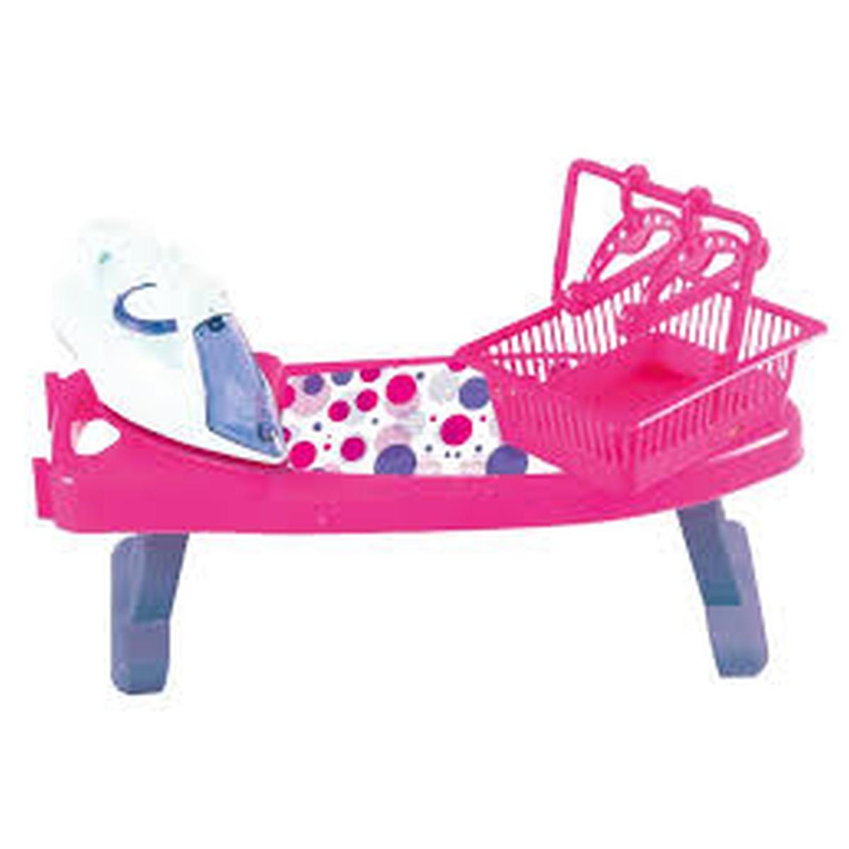 Asse da stiro c ferro e cestino 3 col