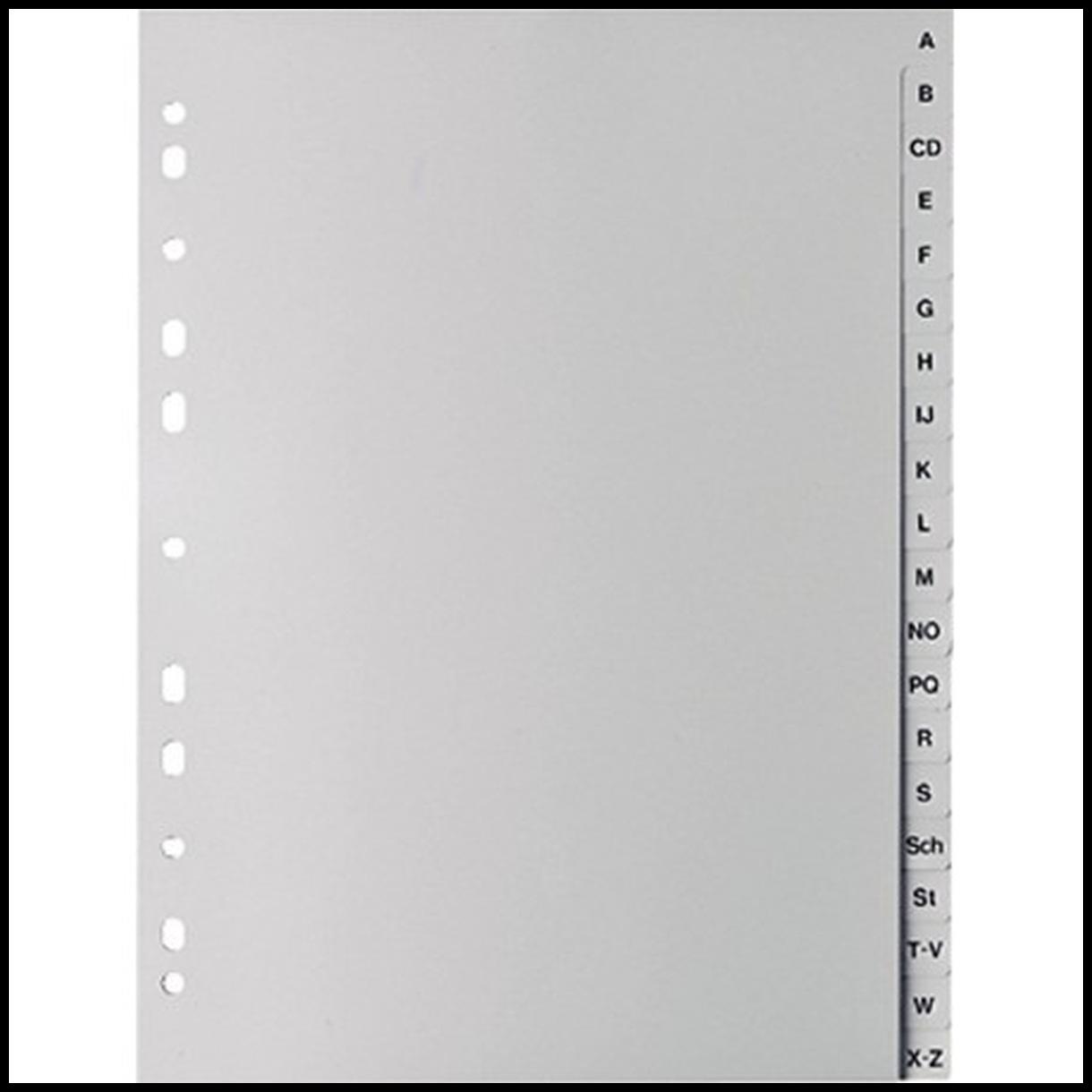 Divisori ppl alfabetici a-z cf25