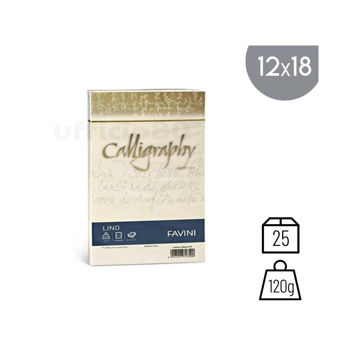 Calligraphy lino 12x18 25bs avorio 02 25bs
