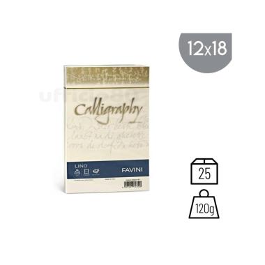 Calligraphy lino 12x18 25bs avorio 02 25bs