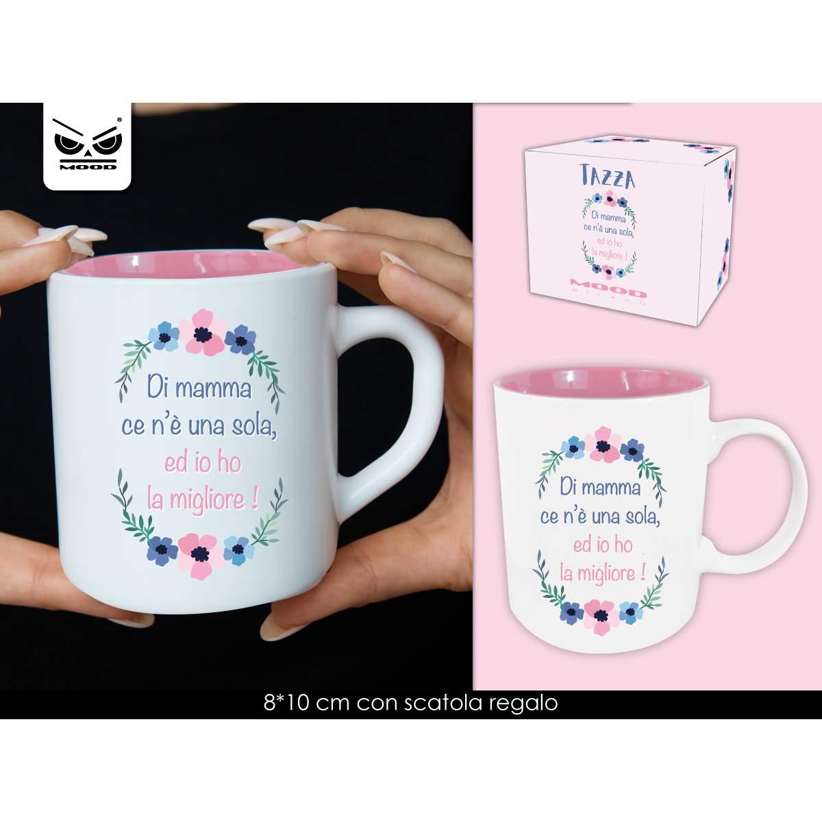 Mamma tazza - di mamma ce  n'e' una sola ed io ho la  migliore