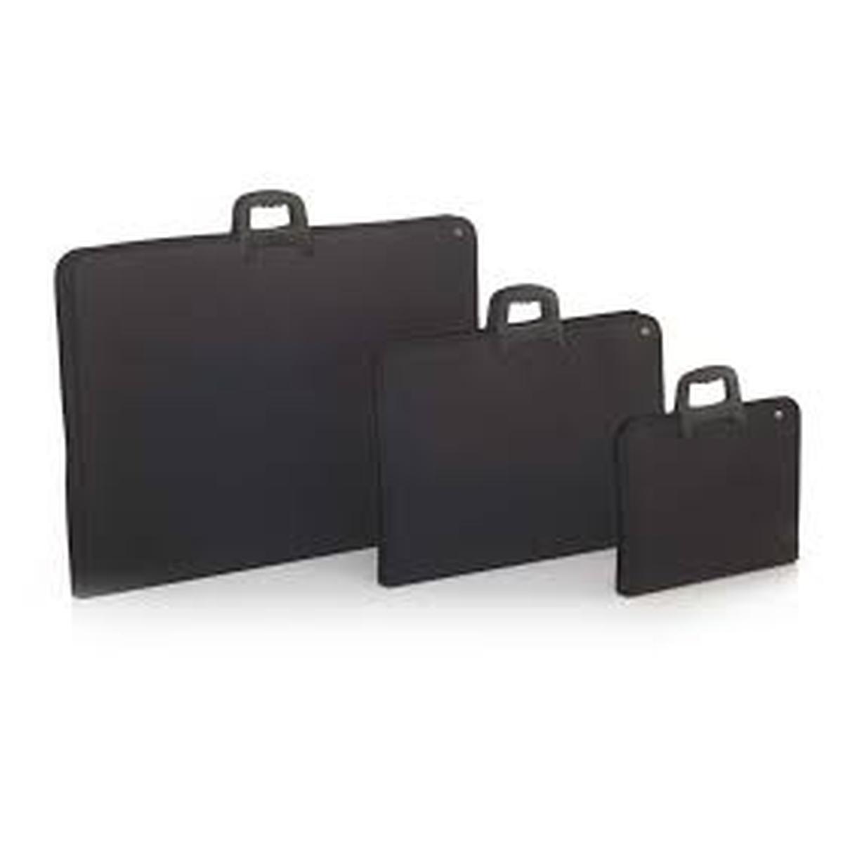 VALIGETTA B-OFFICE NERO 57x75x3 CON ZIP