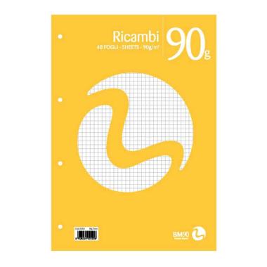 Ricambi quaderno a5 gr90 fg40 5mm