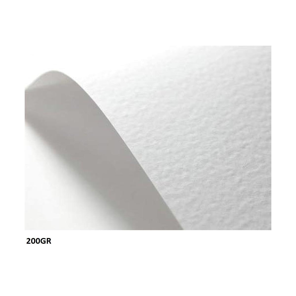 Blister 50 fogli a3 martellato bianco gr200